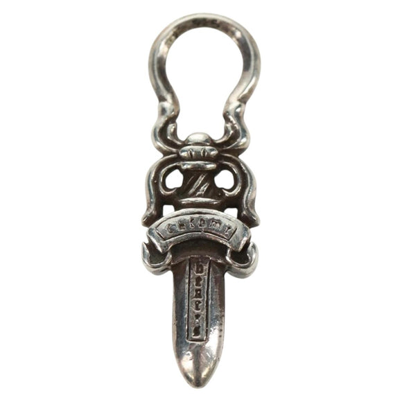 Chrome Hearts Dagger Charm #5 Pendant top Ag925 Silver Auth 161252SAM
