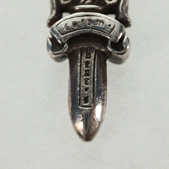 Chrome Hearts Dagger Charm #5 Pendant top Ag925 Silver Auth 161252SAM
