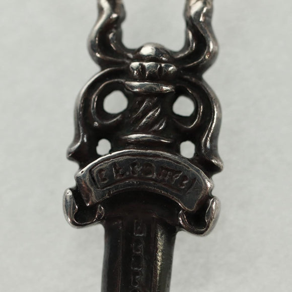 Chrome Hearts Dagger Charm #5 Hanger Bovenstuk Ag925 Zilver Auth 161256SAM