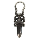 Chrome Hearts Dagger Charm #5 Hanger Bovenstuk Ag925 Zilver Auth 161256SAM-6