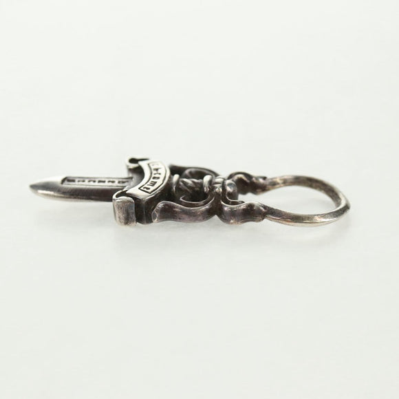 Chrome Hearts Dolch Anhänger #5 Anhänger Ag925 Silber Original 161257SAM