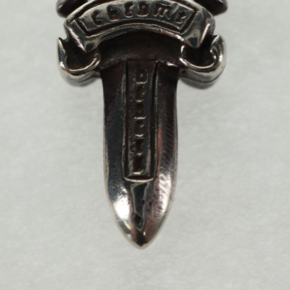 Chrome Hearts Dolch Anhänger #5 Anhänger Ag925 Silber Original 161257SAM