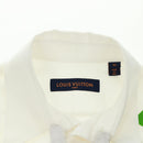 LOUIS VUITTON Printed Shirt And Tie Shirt Cotton White LV Auth 161259M-12