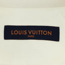 LOUIS VUITTON Printed Shirt And Tie Shirt Cotton White LV Auth 161259M-14