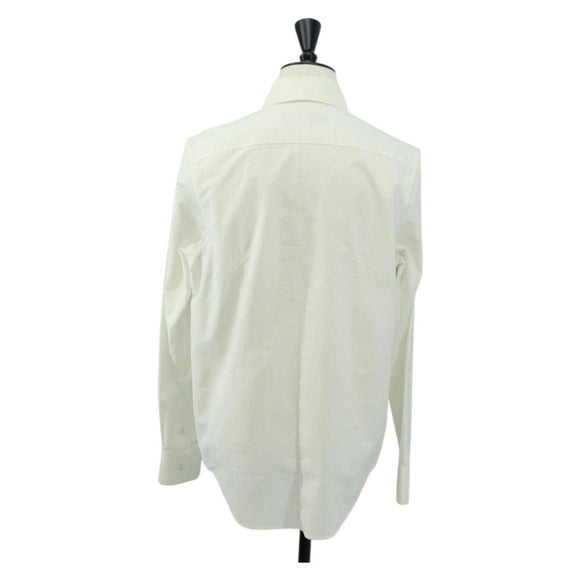 LOUIS VUITTON Printed Shirt And Tie Shirt Cotton White LV Auth 161259M