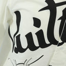 LOUIS VUITTON Printed Shirt And Tie Shirt Cotton White LV Auth 161259M-6