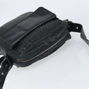 BOTTEGA VENETA INTRECCIATO Shoulder Bag Leather Black Auth 161278-6