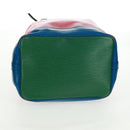 LOUIS VUITTON Epi Noe Shoulder Bag Tricolor Red Blue M44084 LV Auth 161281-5