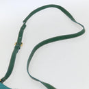 PRADA Shoulder Bag Nylon Turquoise Blue Gold Auth 161283-8