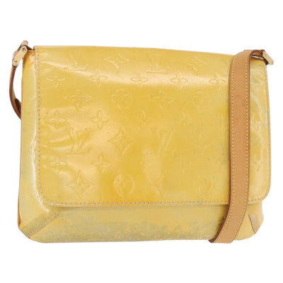 LOUIS VUITTON Monogram Vernis Thompson Street Bag Gris M91008 LV Auth 161287