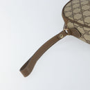 GUCCI GG Supreme Web Sherry Line Clutch Bag PVC Beige Gold 89 01 034 Auth 161289-12