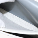 Christian Dior Honeycomb Canvas Hand Bag PVC 2way Gold White Auth 161290-22