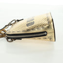 GUCCI Shoulder Bag Leather Gold 511189 Auth 161291V-3