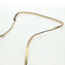 GUCCI Umhängetasche Leder Gold 511189 Auth 161291V-14