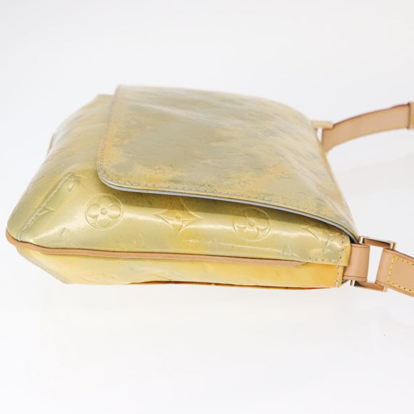 LOUIS VUITTON Monogram Vernis Thompson Street Bag Gris M91008 LV Auth 161292