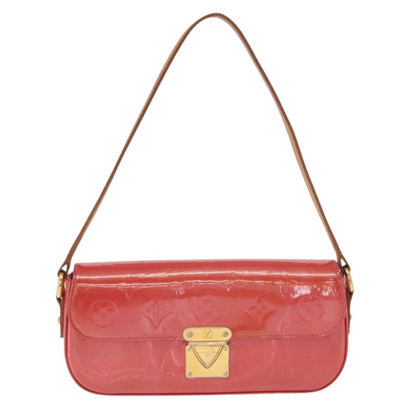LOUIS VUITTON Monogram Vernis Malibu Street Bag Fran Boise M9150F LV Auth 161297