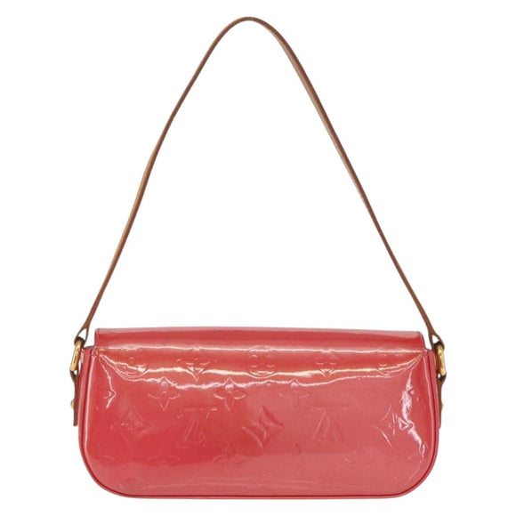 LOUIS VUITTON Monogram Vernis Malibu Street Bag Fran Boise M9150F LV Auth 161297