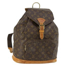 LOUIS VUITTON Monogram Montsouris GM Backpack M51135 LV Auth 161299-1
