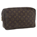 LOUIS VUITTON Monogram Trousse Toilette 28 Clutch Bag M47522 LV Auth 161301-1