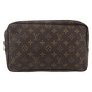LOUIS VUITTON Monogram Trousse Toilette 28 Clutch Bag M47522 LV Auth 161301-13