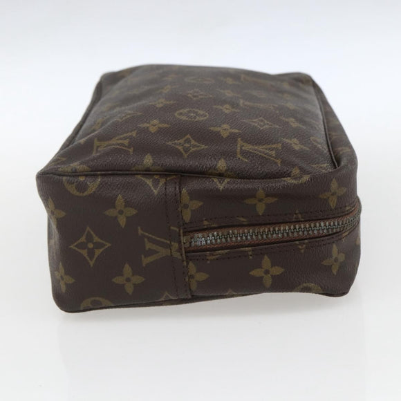 LOUIS VUITTON Monogram Trousse Toilette 28 Clutch Bag M47522 LV Auth 161301