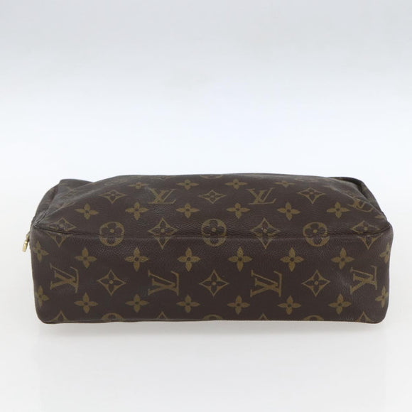 LOUIS VUITTON Monogram Trousse Toilette 28 Clutch Bag M47522 LV Auth 161301