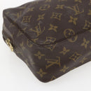LOUIS VUITTON Monogram Trousse Toilette 28 Clutch Bag M47522 LV Auth 161301-14