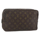 LOUIS VUITTON Monogram Trousse Toilette 28 Clutch Bag M47522 LV Auth 161304-1