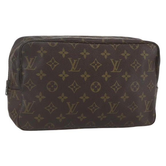 LOUIS VUITTON Monogram Trousse Toilette 28 Clutch Bag M47522 LV Auth 161304