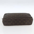 LOUIS VUITTON Monogram Trousse Toilette 28 Clutch Bag M47522 LV Auth 161304-6