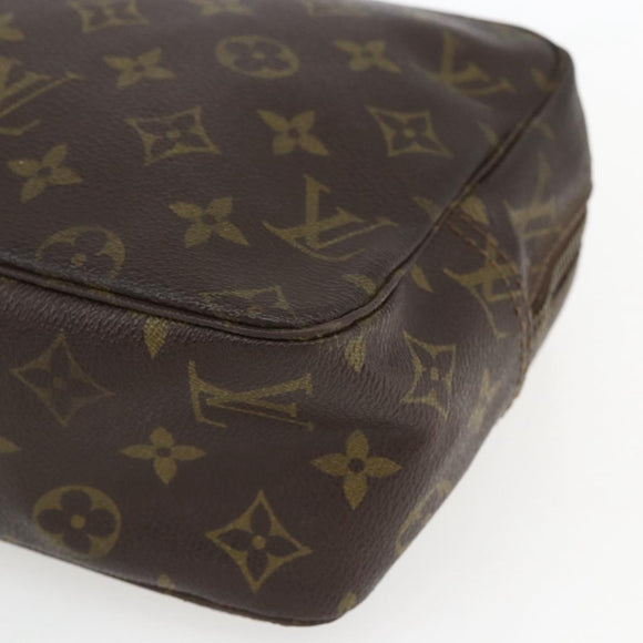 LOUIS VUITTON Monogram Trousse Toilette 28 Clutch Bag M47522 LV Auth 161304