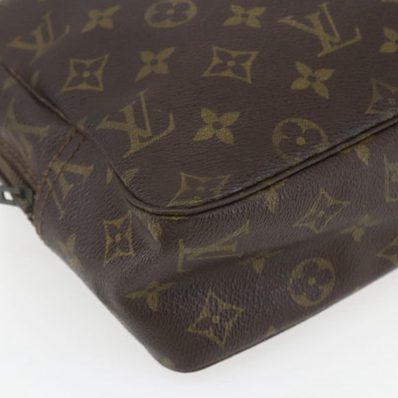 LOUIS VUITTON Monogram Trousse Toilette 28 Clutch Bag M47522 LV Auth 161304