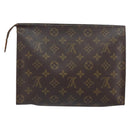 LOUIS VUITTON Monogram Poche Toilette 26 Pouch M47542 LV Auth 161307-2