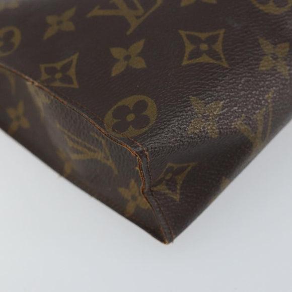 LOUIS VUITTON Monogram Poche Toilette 26 Pouch M47542 LV Auth 161307