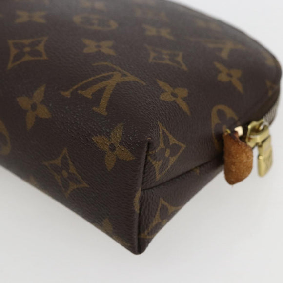 LOUIS VUITTON Monogram Pochette Cosmetic GM Cosmetic Pouch M47353 Auth 161308