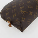 LOUIS VUITTON Monogram Pochette Cosmetic GM Cosmetic Pouch M47353 Auth 161308-16