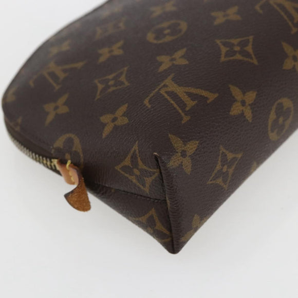 LOUIS VUITTON Monogram Pochette Cosmetic GM Cosmetic Pouch M47353 Auth 161308