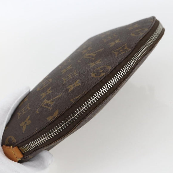 LOUIS VUITTON Monogram Pochette Cosmetic GM Cosmetic Pouch M47353 Auth 161308