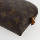 LOUIS VUITTON Monogram Pochette Cosmetic GM Cosmetic Pouch M47353 Auth 161308-7