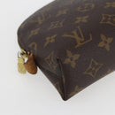 LOUIS VUITTON Monogram Pochette Cosmetic GM Cosmetic Pouch M47353 Auth 161308-14