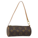 LOUIS VUITTON Monogram Papillon Pouch LV Auth 161313V-1