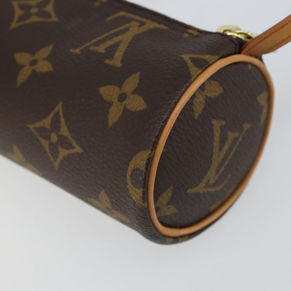 LOUIS VUITTON Monogram Papillon Pouch LV Auth 161313V