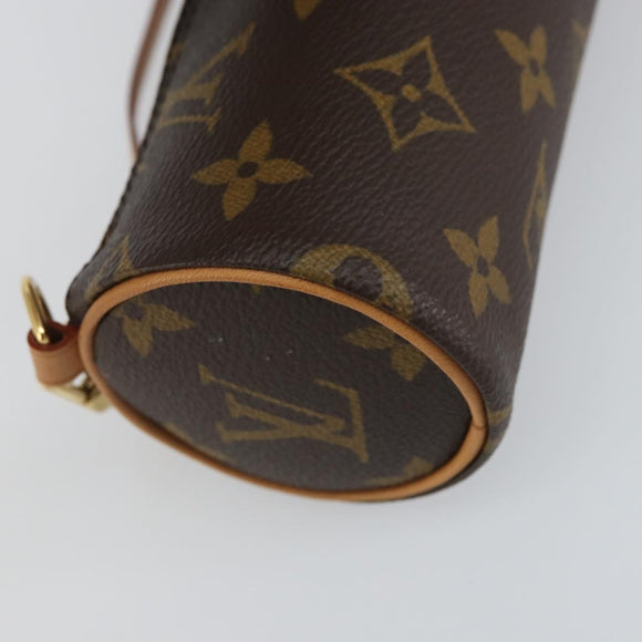 LOUIS VUITTON Monogram Papillon Pouch LV Auth 161313V