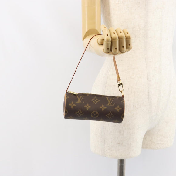 LOUIS VUITTON Monogram Papillon Pouch LV Auth 161313V
