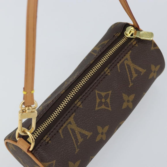 LOUIS VUITTON Monogram Papillon Pouch LV Auth 161313V