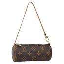 LOUIS VUITTON Monogram Papillon Pouch LV Auth 161315V-1