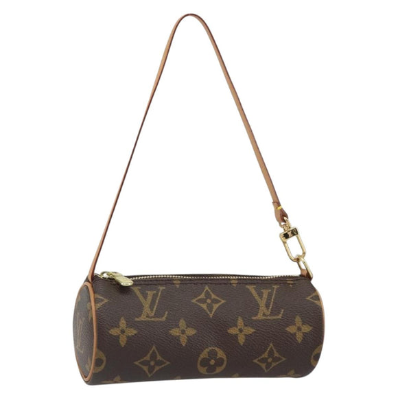 LOUIS VUITTON Monogram Papillon Pouch LV Auth 161315V