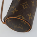 LOUIS VUITTON Monogram Papillon Pouch LV Auth 161315V-14