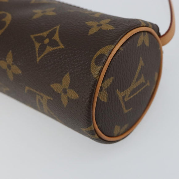 LOUIS VUITTON Monogram Papillon Pouch LV Auth 161315V
