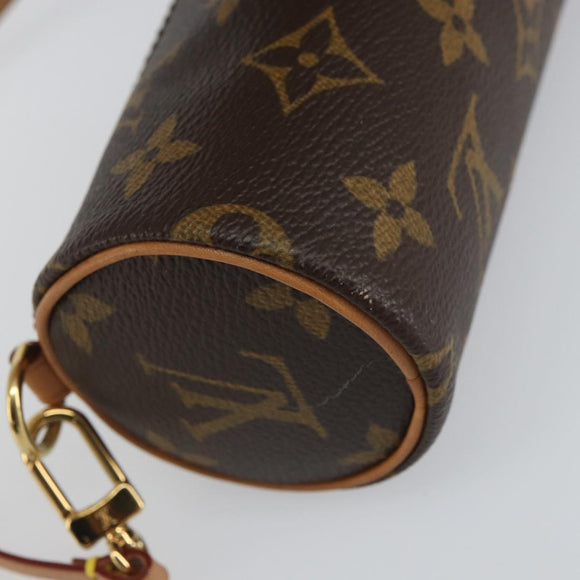 LOUIS VUITTON Monogram Papillon Pouch LV Auth 161315V